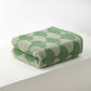 Green Thickened and Enlarged Cotton Hand Towels - 3 Pack (34x74cm) - Soft and Absorbent Bath Towels for Adults