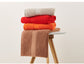 Black Premium Thick Cotton Bath Towel for Adults - Soft and Absorbent Bathroom Towel