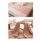 White 110cm x 150cm Soft Tassel Throw Blanket for Sofa or Bed, Cozy  Casual Blanket for Office Nap, Minimalist Bed End Cover