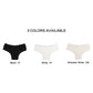 Size S Lace-Trimmed Cotton Panties – 3-Pack in Black, White, and Nude