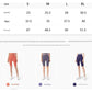 Size M True Navyl Seamless High-Waisted Yoga Shorts for Women - Tummy Control & Butt Lifting Fitness Shorts