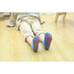 Light Purple 6-Pairs Adult Non-Slip Trampoline Socks - Colorful Anti-Skid Floor Socks with PVC Grip Dots, 35-42EU