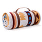 Portable Traditional Pattern Picnic Mat - Lightweight , 200x200cm, with Storage Bag