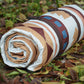 Portable Traditional Pattern Picnic Mat - Lightweight , 200x200cm, with Storage Bag