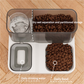 Grey Pet Feeder 3L Automatic Cat Feeder and Water Dispenser - Hassle-Free Hydration and Feeding