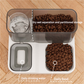 Pink Pet Feeder 3L Automatic Cat Feeder and Water Dispenser - Hassle-Free Hydration and Feeding