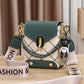 Green Stylish Korean Minimalist Crossbody Bag - Elegant Small Square Shoulder Bag with Phone Pocket
