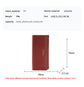 Pink PU Slim Wallet with Polyester Interior - Stylish Clutch for Cards and Cash