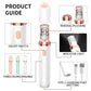 Pink 2-in-1 Mini Electric Shaver and Hair Removal Device for Women