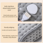 Premium Electric Foot Warmer - Fast Heating Pad with 9 Temperature Levels & 4 Timer Settings, Ultra-Soft Washable Lining for Home & Office