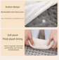 Premium Electric Foot Warmer - Fast Heating Pad with 9 Temperature Levels & 4 Timer Settings, Ultra-Soft Washable Lining for Home & Office