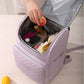 Purple Waterproof Insulated Backpack - Large Capacity Cooler Bag for Camping and Picnics