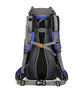 Blue 36-55L Outdoor Hiking Backpack - Durable Water Resistant Travel Bag for Trekking, Camping, and Adventure