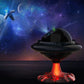Flying Saucer Starry Sky Projection Lamp - Ambient Mood Light