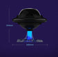 Flying Saucer Starry Sky Projection Lamp - Ambient Mood Light