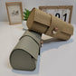 3 PCS Cute Bear PU Leather Glasses Case Large Capacity - Portable Protective Sunglasses Holder for Big Frames - Brown Eyewear Storage Box