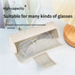 3 PCS Cute Bear PU Leather Glasses Case Large Capacity - Portable Protective Sunglasses Holder for Big Frames - Green Eyewear Storage Box