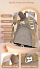Yellow Tiger Cute Animal  Kids Backpack - Lightweight Toddler School Bag - Soft 3D Cartoon Daypack for Kindergarten & Childcare- Boys Girls Ages 1-3