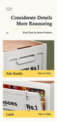 40cm Green Multifunctional Foldable Storage Box with Wooden Lid - Collapsible Outdoor Camping Crate, Stackable Home Organizer with Side-Opening Doors for Car Trunk, Picnic and Pantry