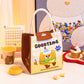 3 PCS Cute Cartoon Large Capacity Lunch Bag - Portable Soft  Handbag for School and Office - Reusable Picnic Food Storage Pouch with Comfortable Rope Handles