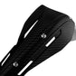 Professional Universal Motorcycle Handguards for Honda CC110 Cross Cub - Heavy Duty Aluminum Alloy Anti-Collision Brush Guards, Carbon Fiber Style Handlebar Protectors for Dirt Bikes and Off-Road Motorcycles - 1 Pair—Red