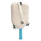 SA04 Beige Neoprene Pickleball Paddle Cover (racket not included)  - Protective Crossbody Bag with Adjustable Shoulder Strap and Fence Hook - Universal Lightweight Paddle Case for All Skill Levels