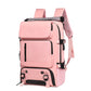 Pink Large Capacity 16-Inch Laptop Travel Backpack - Anti-Theft Professional Business Bag with Spring Buckle - Durable Oxford Cloth Outdoor Rucksack for Men and Women
