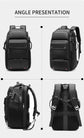 Professional Large Capacity Camera Backpack - Waterproof Anti-Theft DSLR Mirrorless Bag with 17-Inch Laptop Compartment and TSA Combination Lock for Travel and Business