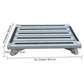 Heavy Duty Aluminum Folding Step Stool - Portable RV Platform and Work Bench with Non-Slip Surface - Collapsible Multi-Purpose Step for Camping, Home, and Outdoor Use