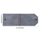 3PCS Grey Slim PU Leather Cash Holder and Bill Organizer - Professional Long Wallet with Dual Snap Buttons and Elastic Band for Business, Travel, and Personal Finance