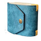 3PCS Green Slim PU Leather Cash Holder and Bill Organizer - Professional Long Wallet with Dual Snap Buttons and Elastic Band for Business, Travel, and Personal Finance