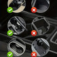 3 PCS Black 2-in-1 Universal Car Cup Holder Expander - 360 Degree Rotating Multifunctional Beverage Rack, Adjustable Upper Base Storage Organizer for Water Bottles, Coffee Mugs and Fast Food Cups