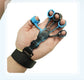 10 pcs Grey Finger Exerciser and Hand Strengthener - Adjustable Silicone Grip Strength Trainer for Physical Therapy, Athletes and Musicians - 13LB to 21LB Resistance Levels