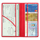 3 Pcs Premium PU Leather Car Registration and Insurance Holder - Slim Auto Document Organizer, Driver&