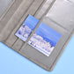 3 Pcs Premium PU Leather Car Registration and Insurance Holder - Slim Auto Document Organizer, Driver&