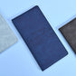 3 Pcs Premium PU Leather Car Registration and Insurance Holder - Slim Auto Document Organizer, Driver&