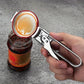 2 Set/4 Pcs Adjustable Jar Opener - Durable Stainless Steel Manual Lid Remover - Effortless Kitchen Gadget for Weak Hands and Seniors, Versatile Multi Size Can Opener, Space Saving Ergonomic Design