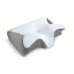 Cervical Memory Foam Pillow - Butterfly Contour Ergonomic Neck Support - 100% Slow Rebound Orthopedic Design for Side and Back Sleepers - Breathable Mesh with Washable Cover