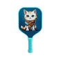 【RT-016】Fiberglass Pickleball Paddle Set of 2 with 4 Balls and Carry Bag - 185g Single Paddle Weight - Beginner Friendly Starter Kit with Non-Slip Cushion Grip for Adults Kids and Outdoor Family Fun