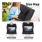 Laptop Sun Shade and Outdoor Privacy Hood - Fits Laptops up to 16 Inches Size L - Anti-Glare Screen Shield, Portable Foldable Design, Remote Work Essential for Park Beach and Outdoor Office Use