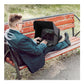 Laptop Sun Shade and Outdoor Privacy Hood - Fits Laptops up to 14 Inches Size M - Anti-Glare Screen Shield, Portable Foldable Design, Remote Work Essential for Park Beach and Outdoor Office Use