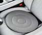Gray 360 Degree Rotating Car Seat Cushion - 53cm Nano Tech Swivel Mobility Aid - Easy Vehicle Entry and Exit for Seniors, Breathable Non Slip Ergonomic Support for Home Office and Travel