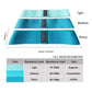 Blue Colour Scheme Fabric Resistance Bands Set - 3 Levels Non-Slip Hip Bands for Strength Training