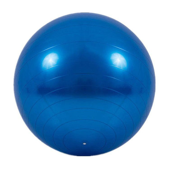 Blue 65cm Anti-Burst Yoga Exercise Ball for Pilates & Core Strength