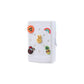 2 PCS White Customizable Tumbler Pouch - Silicone Water Bottle Accessory Bag with Charm Holes - Phone & Essentials Holder