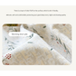 Funny Alphabet Thick Brushed Cotton 4-Piece Bed Sheet Set (1.5m Bed) - Fits 200x230cm Duvet
