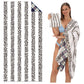 TW1 - Double-Sided Printed Beach Towel - Soft Microfiber - 100x180cm