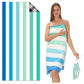 TW5 - Double-Sided Printed Beach Towel - Soft Microfiber - 100x180cm