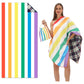 TW6 - Double-Sided Printed Beach Towel - Soft Microfiber - 100x180cm