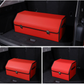 Medium Sized Red Foldable Car Trunk Storage Box - Large Capacity Insertable Rear Organizer